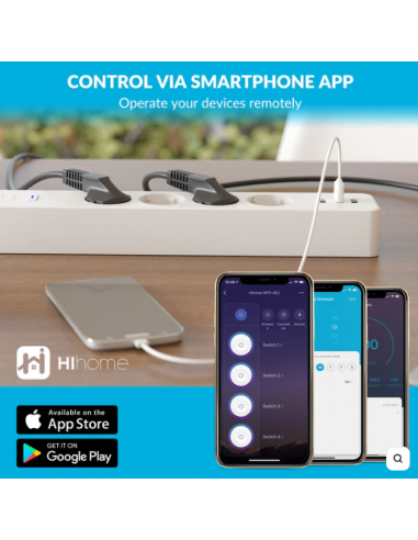 Prelungitor SMART, HiHome WIfi, 16A,...