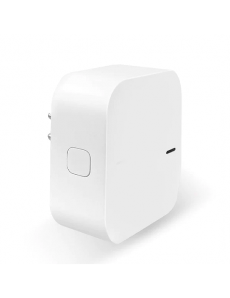 Kit Hihome Zigbee, 1 X Senzor temperatura si umiditate, senzor de miscare, senzor usa, 1 Zigbee Gateway