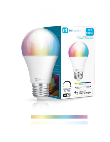Bec, Smart LED WiFi, RGB 16M Culori,...